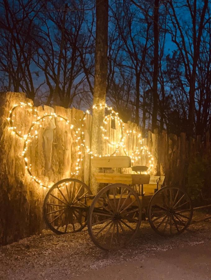 Fox Pass Cabins Bed & Breakfast ฮอตสปริงส์ ภายนอก รูปภาพ